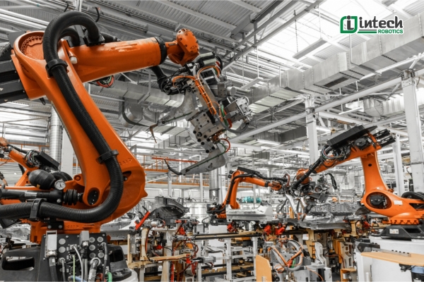 Nguyên lý hoạt động của Robot vận chuyển pallet