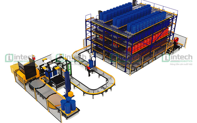 Tổng quan hệ thống qua thiết kế layout kho