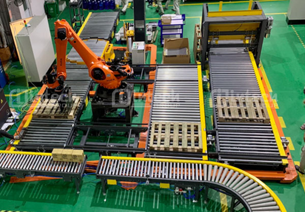 Hệ thống robot được lên layout tại nhà máy Intech Robotics