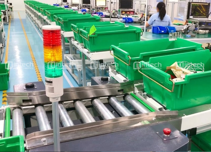 AGV Cấp nhận khay linh hoạt