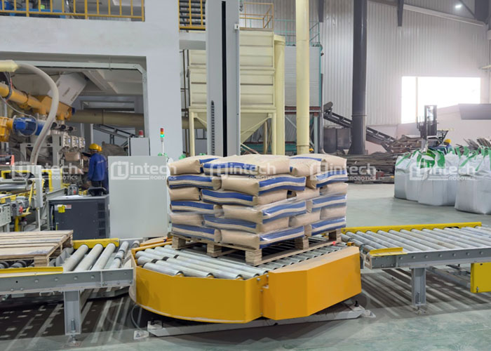 Máy quấn màng Pallet tự động