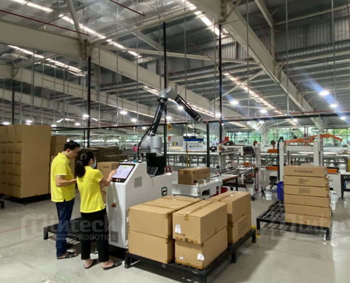 Đặc điểm dự án trạm robot bốc xếp chặng cuối